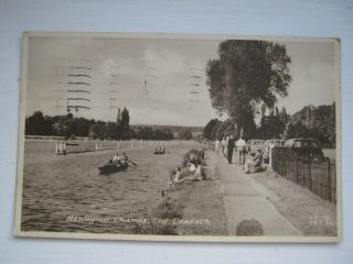 Old Postcard - The Towpath,  Henley - On - Thames