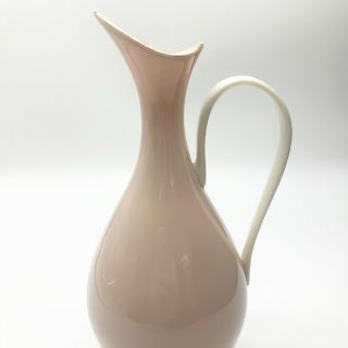 Vintage Pink And White Lenox Ceramic Bud Vase
