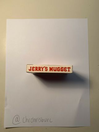 AUTHENTIC Deck of Jerry’s Nuggets Playing Cards | Red | Rare | Vintage 4