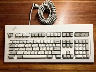 Vintage Ibm Model M Keyboard 1987 - Rebuilt,  Screw Mod,  Exceptionally