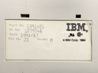Vintage IBM Model M Keyboard 1987 - Rebuilt,  Screw Mod,  Exceptionally 5