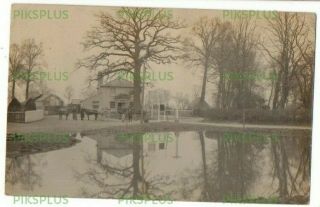 Old Pub Postcard The Royal Oak Shurlock Row Twyford Berks Real Photo 1907