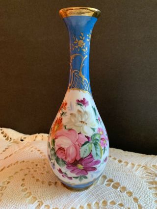 19th Century Sevres of France Porcelain Vase Hand Painted by David Monnier 2