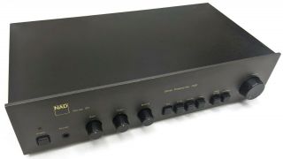 Vintage Nad Series 20 Model 1020 2 Channel Stereo Preamplifier Preamp Hifi As - Is