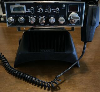 Galaxy Dx - 44v Cb Radio With Vintage Nemarc Mount In
