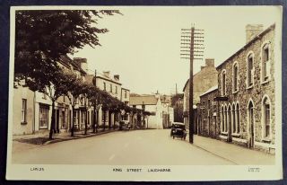 Rare R.  P.  Postcard Brown`s Hotel - Old Post Office - King Street Laugharne Carmarthen