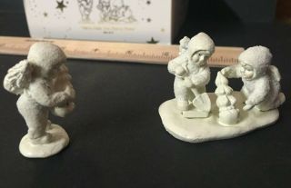 Dept 56 Snowbabies Pewter Miniatures: We 