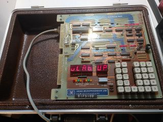 Vintage 1978 Hewlett - Packard 5036a Microprocessor Lab Powers Up