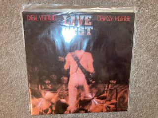 Neil Young & Crazy Horse ‎– Live Rust - Vinyl Lp Album Record And