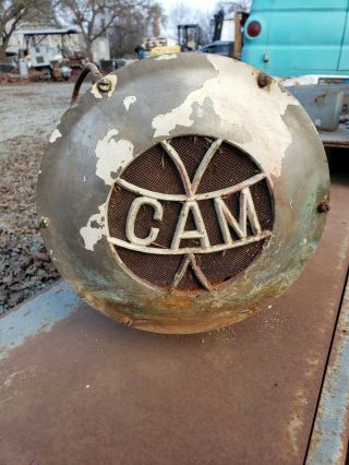 Vintage Rare Cam Fire Truck Siren Signal Emergency Or Restoration