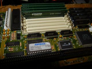 MB - 4D50L 386 486 Hybrid Motherboard VLB Opti 82C495 SX Vintage ITT 4