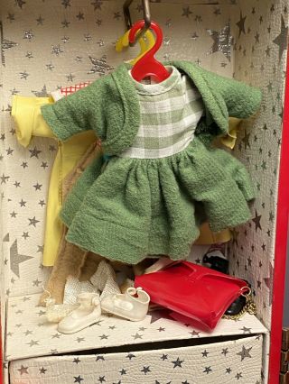 1957 American Character Vintage BETSY McCALL DOLL w/ Trunk Clothing Wardrobe 5