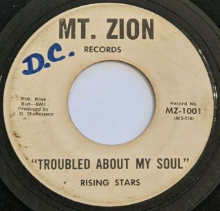 Black Gospel Funk 45 Rising Stars Troubled About My Soul On Mt.  Zion ?? Mp3