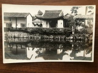 China Old Postcard Chinese Village House Swatow Canton Amoy Hangchow Soochow