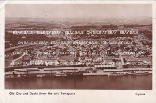 Cyprus Postcard Famagusta Old City And The Docks Panorama Gulian