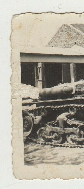 Bulgaria Bulgarian Army ww2 Military Tank Vintage Orig Field Photo (31540) 2
