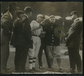 Vintage Baseball Photo: Chicago White Sox Ny Giants Mcgraw C.  1917 World Series