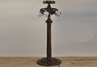 Tiffany Studios Roman Bronze Lamp Base C.  1910 　