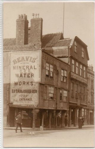 Beavis Mineral Water Old Market Bristol.  (mega Rare Card)
