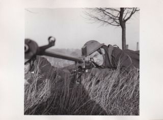 Press Photo Ww2 Yugoslav Army Unit In Training In Scotland 3.  1.  1942 (5)