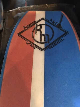 Wave Rebel Kainoa Mcgee Pro Bodyboard Vintage Iconic Made For Shredding Waves