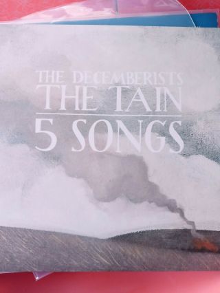 The Decemberists - The Tain 5 Songs 2003 Open Vinyl Record Like