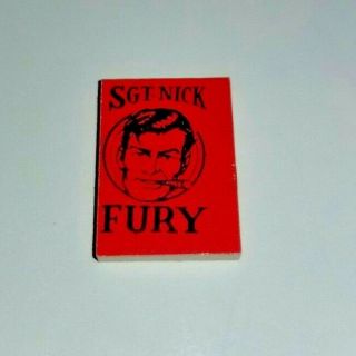 Marvel Mini Books Sgt.  Fury - Red - 1966