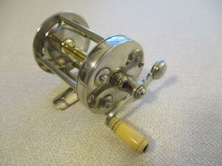 Early German Silver Pflueger Worth Kentucky Style Casting Reel 2