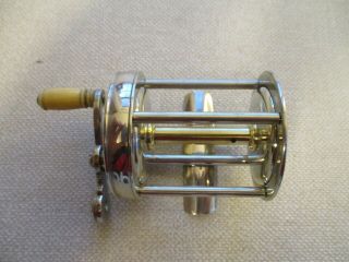 Early German Silver Pflueger Worth Kentucky Style Casting Reel 6