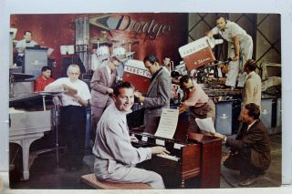 Lawrence Welk Champagne Music Dodge Dealers Of America Postcard Old Vintage Card