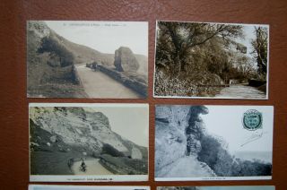 8x Vintage Niton Undercliff postcards old photographs RP Isle of Wight photos 2