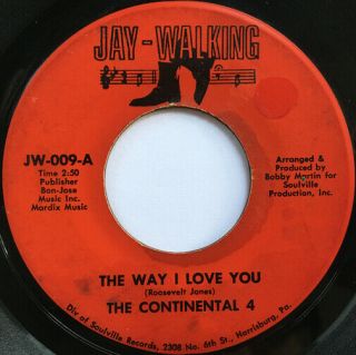Continental 4 The Way I Love You/i Don 