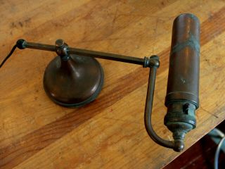 Best Offer: Antique Rolltop Desk Bankers Piano Lamp Ge 1915
