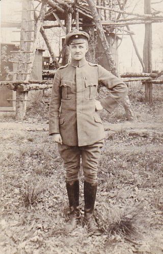 Iron Cross Recipient - Ww1 German Soldier Photograph