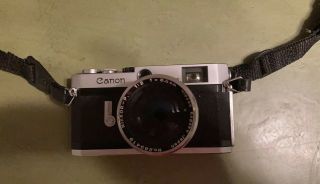 Vintage Canon Camera No.  796306 W/ Nikkor Kogaku Lens P.  C.  - 1:2