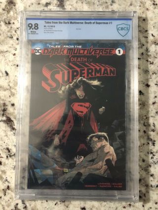 Tales From The Dark Multiverse Death Of Superman Cbcs9.  8