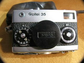 Vintage Rollei 35 Compact Film Camera 40mm F3.  5 Lens