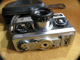 Vintage Rollei 35 Compact Film Camera 40mm F3.  5 Lens 3