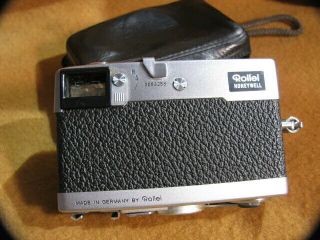 Vintage Rollei 35 Compact Film Camera 40mm F3.  5 Lens 5