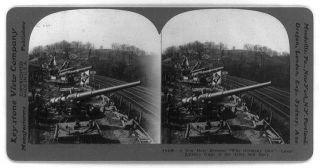 Photo Of Stereograph,  Why Germany Quit,  Railway Guns,  Army,  Navy,  C1919,  World War,  Wwi