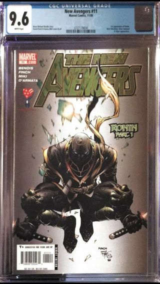 Avengers 11 (2005) - Cgc 9.  6 - 1st Appearance Of Ronin