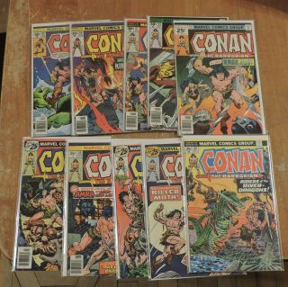 Conan The Barbarian 60 61 62 63 64 65 66 67 68 69 Marvel Mostly