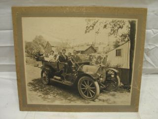 Wilson Family Antique Cabinet Chalmers - Detroit Touring Car Auto Early 1900s 1912