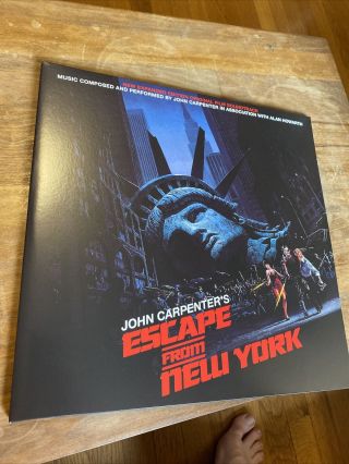 John Carpenter’s Escape From York 2 Lp (silva Screen Vinyl)