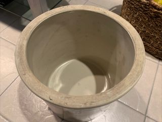 Vintage Red Wing MN Potteries 5 Five Gallon Stoneware Pottery Crock One Handle 3