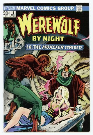 Werewolf By Night 14 Vol.  1 Nm - 9.  4 To 9.  6 - Marvel - 1974