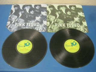 Record Album Pink Floyd A Pair & Piper At The Gates Of Dawn No Sleeve 12877