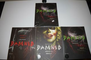 Batman Damned 1,  2,  3 Uncensored 1st Print Lee Bermejo Nm Joker