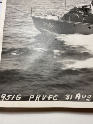 1945 US Navy Air Sea Rescue Boat in Okinawa WW2 era 8x10 Photo 2