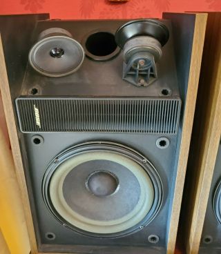 Vintage Bose 301 Series II Stereo Speakers 4